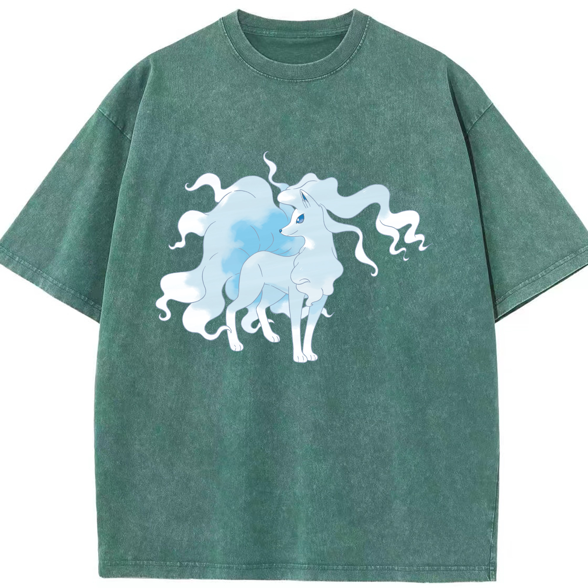 （画像用） ポケットモンスター Pokémon 綿100% ヴィンテージ風 半袖Tシャツ（フロントプリント）